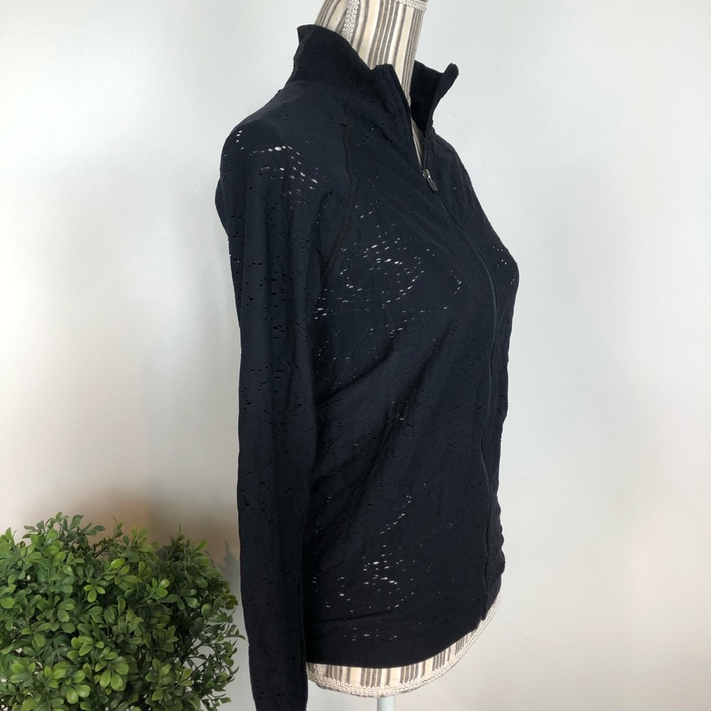 Fabletics Luciana Seamless Pointelle Jacket small - Picture 7 of 9